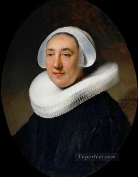Rembrandt van Rijn Painting - Haesje retrato Rembrandt